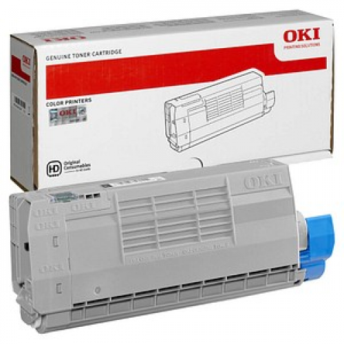 OKI 46507616  schwarz Toner