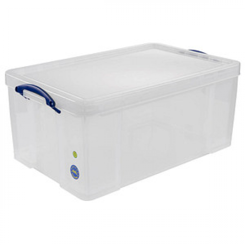 Really Useful Box Aufbewahrungsbox 64,0 l transparent 71,0 x 44,0 x 31,0 cm