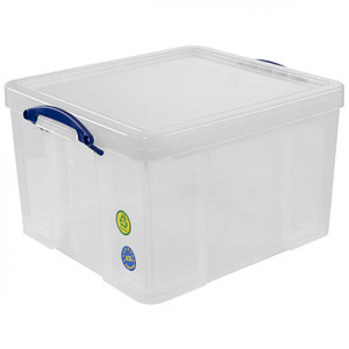 Really Useful Box Aufbewahrungsbox 42,0 l transparent 52,0 x 44,0 x 31,0 cm