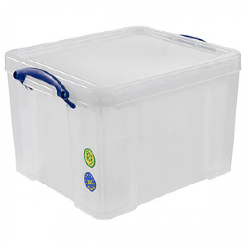 Really Useful Box Aufbewahrungsbox 35,0 l transparent 48,0 x 39,0 x 31,0 cm