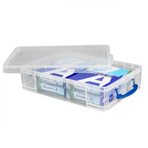 Really Useful Box Aufbewahrungsbox 24,5 l transparent 40,0 x 60,0 x 15,5 cm