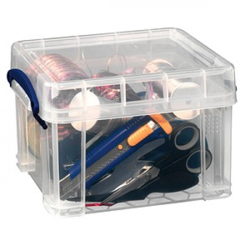 Really Useful Box Aufbewahrungsbox 3,0 l transparent 24,5 x 18,0 x 16,0 cm