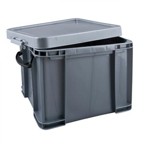 Really Useful Box Aufbewahrungsbox 35,0 l silber 48,0 x 39,0 x 31,0 cm