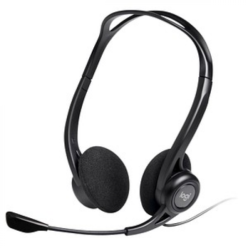 Logitech 960 USB-Headset schwarz