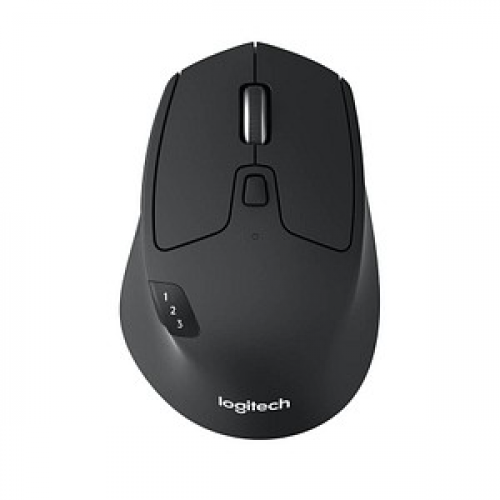 Logitech Triathlon Mouse M720 Maus kabellos schwarz