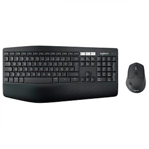 Logitech MK850 Performance Tastatur-Maus-Set kabellos schwarz