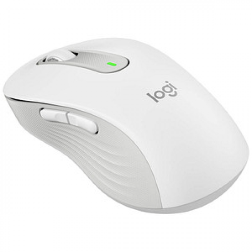 Logitech Signature M650 L Maus kabellos weiß