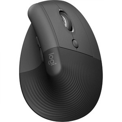 Logitech Lift Maus ergonomisch kabellos graphit