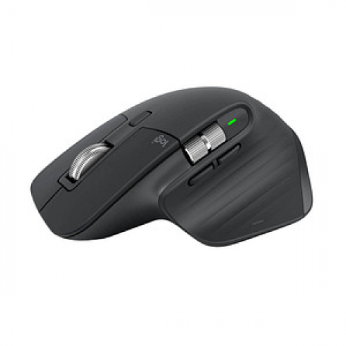 Logitech MX Master 3S for Business Maus ergonomisch kabellos graphit