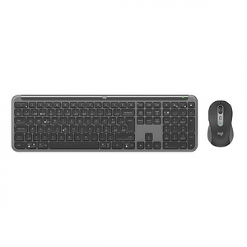 Logitech MK950 for Business Tastatur-Maus-Set kabellos grafit