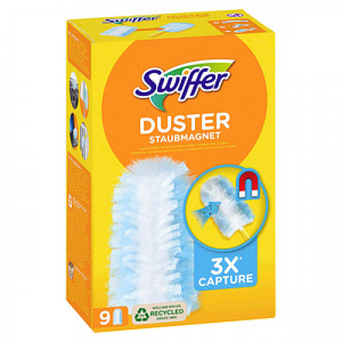 Swiffer DUSTER STAUBMAGNET Staubfangtücher Mikrofaser, 9 Tücher