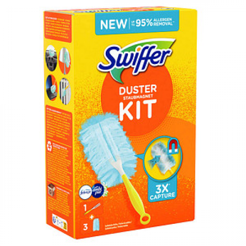 Swiffer DUSTER STAUBMAGNET KIT Staubfangtücher Mikrofaser, 1 Set