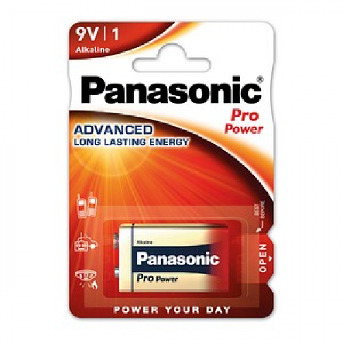 Panasonic Batterie Pro Power E-Block 9,0 V