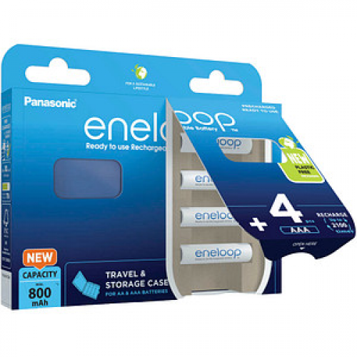 4 eneloop Akkus Micro AAA 800 mAh