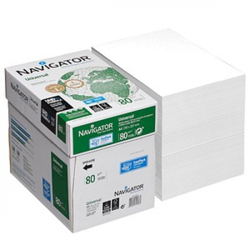 NAVIGATOR Kopierpapier Universal DIN A4 80 g/qm 2.500 Blatt Maxi-Box