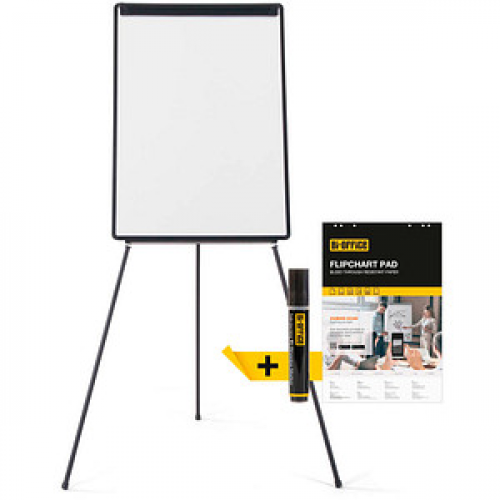 AKTION: Bi-Office Flipchart + GRATIS 1 Boardmarker + 1 Flipchartblock