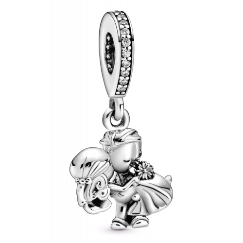 Pandora 798896C01 Silber Charm-Anhänger Brautpaar