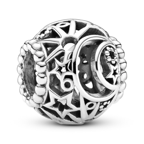 Pandora 799183C00 Silber Charm Sonne, Mond & Sterne