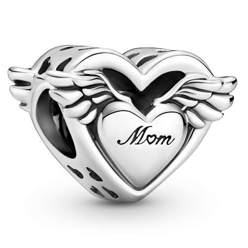 Pandora 799367C00 Silber Charm Engelsflügel & Mum