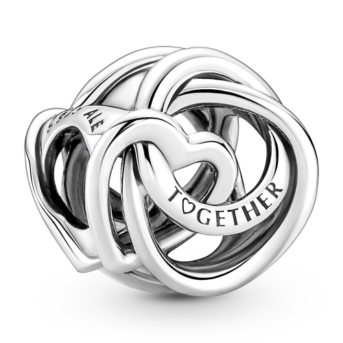 Pandora 791507C00 Charm Familie Für Immer Eingekreistes Heart Silber