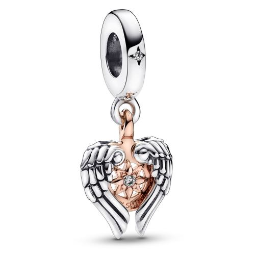 Pandora 782359C01 Charm-Anhänger Himmlischer Kompass & Engelsflügel