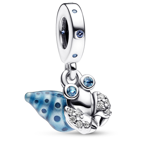 Pandora 792700C01 Charm-Anhänger Leuchtender Einsiedlerkrebs