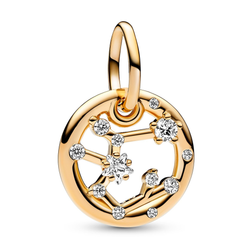 Pandora 762723C01 Charm-Anhänger Sternzeichen Schütze Goldfarben