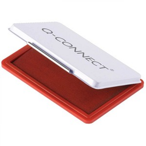 Q-CONNECT Stempelkissen rot 9,0 x 5,5 cm