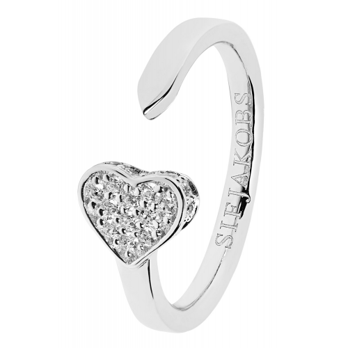 Sif Jakobs Jewellery SJ-R2185-CZ Damenring Amore Silber