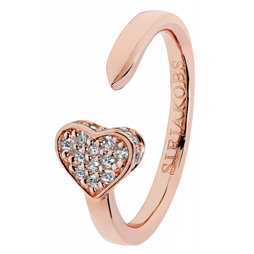 Sif Jakobs Jewellery SJ-R2185-CZ(RG) Damenring Amore Rosé