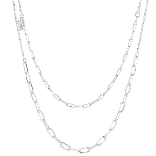 Sif Jakobs Jewellery SJ-C42132-SS Damen-Kette Due Silber