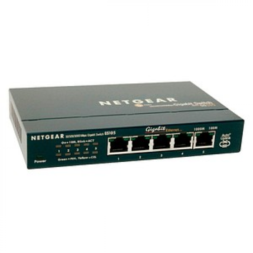 NETGEAR GS 105 GE ProSafe Switch 5-fach