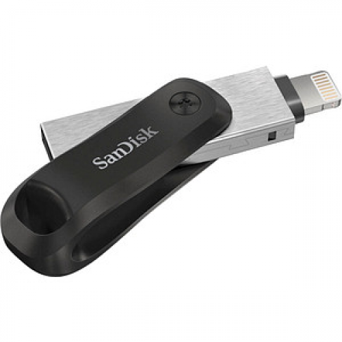 SanDisk USB-Stick iXpand Go schwarz, silber 64 GB