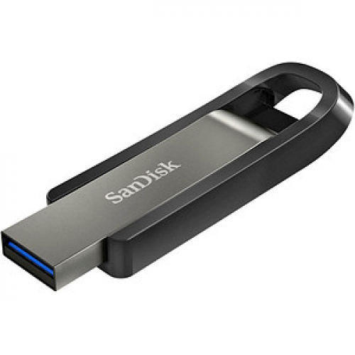 SanDisk USB-Stick Extreme Go grau, schwarz 128 GB