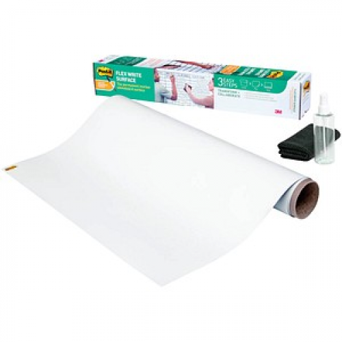 Post-it® selbstklebende Whiteboardfolie Flex Write Surface blanko 90,0 x 60,0 cm, 1 Rolle