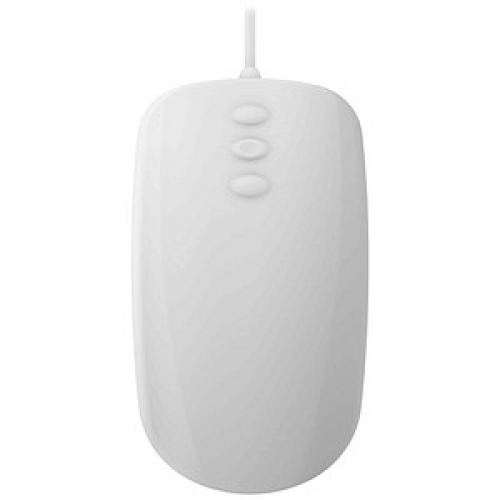 CHERRY AK-PMH3 Medical Mouse 3-Button Scroll Hygiene-Maus kabelgebunden weiß