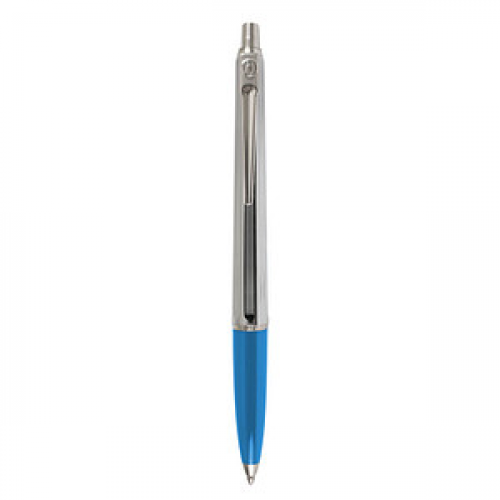 BALLOGRAF® Kugelschreiber Epoca Chrome blau Schreibfarbe blau, 1 St.