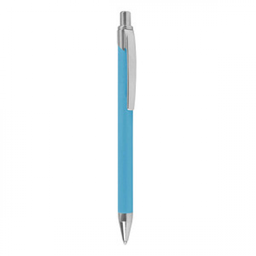 BALLOGRAF® Kugelschreiber Rondo Soft türkis Schreibfarbe blau, 1 St.