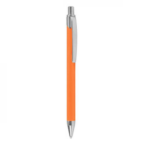 BALLOGRAF® Kugelschreiber Rondo Soft orange Schreibfarbe blau, 1 St.