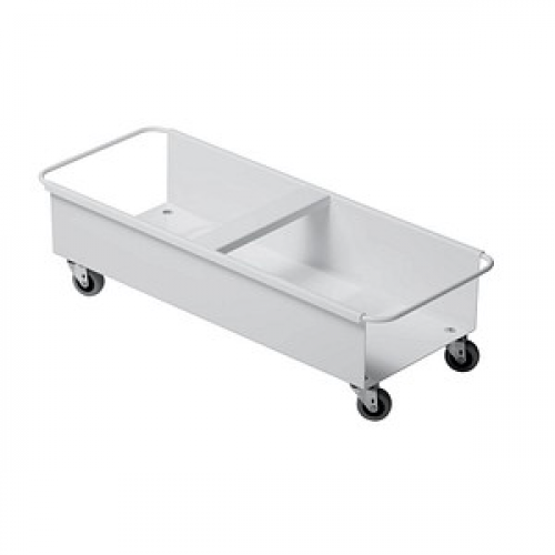 DURABLE Transportroller Durabin Square Trolley Duo 40 weiß 27,5 x 67,0 x 13,0 cm bis 80,0 kg