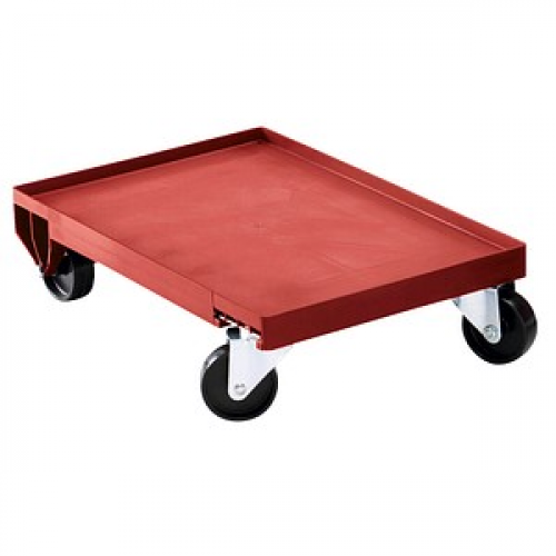 DURABLE Transportroller rot 41,5 x 62,2 x 15,5 cm bis 250,0 kg