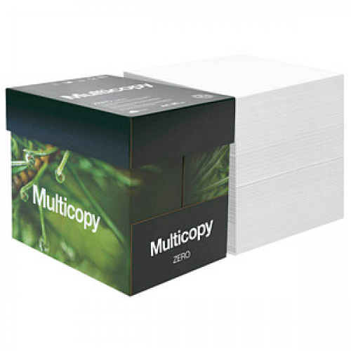 Multicopy Kopierpapier Zero DIN A4 80 g/qm 2.500 Blatt Maxi-Box