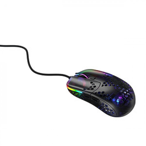 CHERRY XTRFY MZ1 RGB Gaming Maus kabelgebunden schwarz