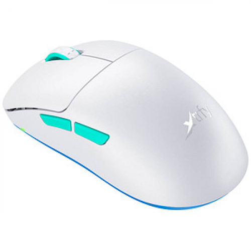 CHERRY XTRFY M8 Gaming-Maus kabellos weiß