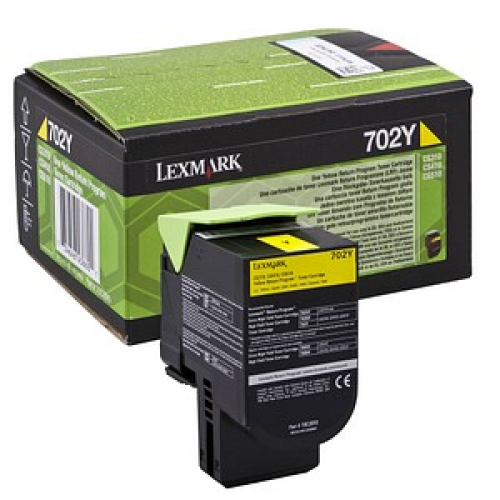 Lexmark 70C20Y0  gelb Toner