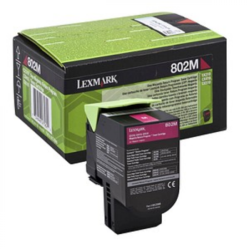 Lexmark 80C20M0  magenta Toner