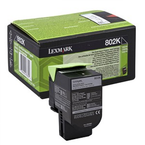 Lexmark 80C20K0  schwarz Toner