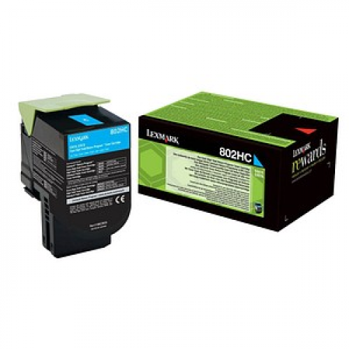 Lexmark 80C2HC0  cyan Toner