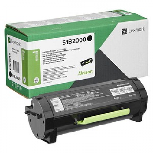 Lexmark 51B2000  schwarz Toner