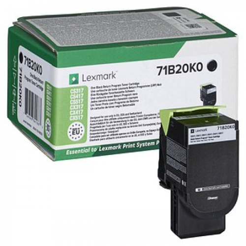 Lexmark 71B20K0  schwarz Toner